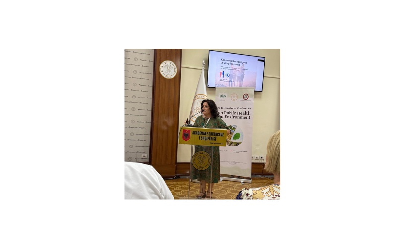 Prof. Asoc. Dr. Antigonë Ukëhaxhaj pjesëmarrëse në Konferencën e tretë Ndërkombëtare të Shëndetit Publik
